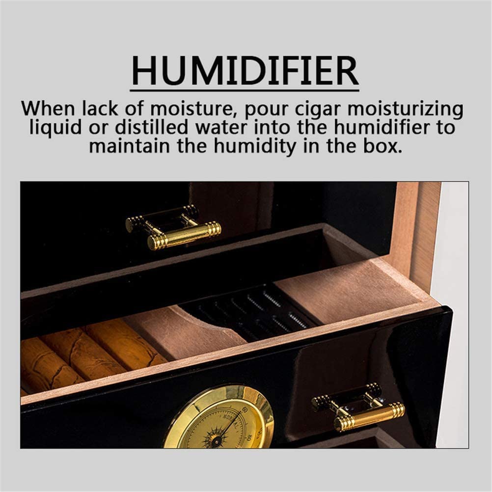 Amazon.co.jp: 35葉巻用の湿度計付きのパーソナライズされた葉巻